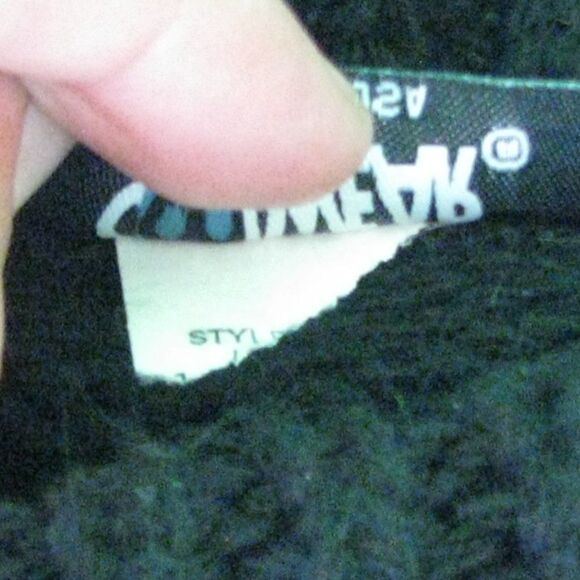 Vintage Coolwear Black Cropped Knit Sweater - Picture 9 of 9